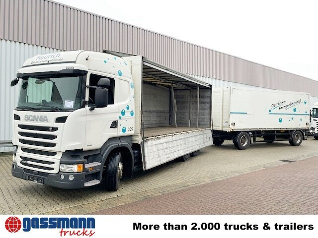 Грузовик с закрытым кузовом Scania R450 LB 6x2-4 Getränkekoffer, Retarder,: фото 8