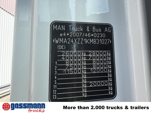 MAN TGX 26.500 6X2/4 BLS, Intarder, - Тягач: фото 5 MAN TGX 26.500 6X2/4 BLS, Intarder, - Тягач: фото 5