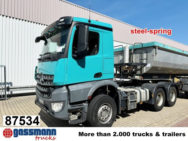 Mercedes-Benz Arocs 3343 S 6x4, Full Steel, 3x Vorhanden! - Тягач: фото 1 Mercedes-Benz Arocs 3343 S 6x4, Full Steel, 3x Vorhanden! - Тягач: фото 1