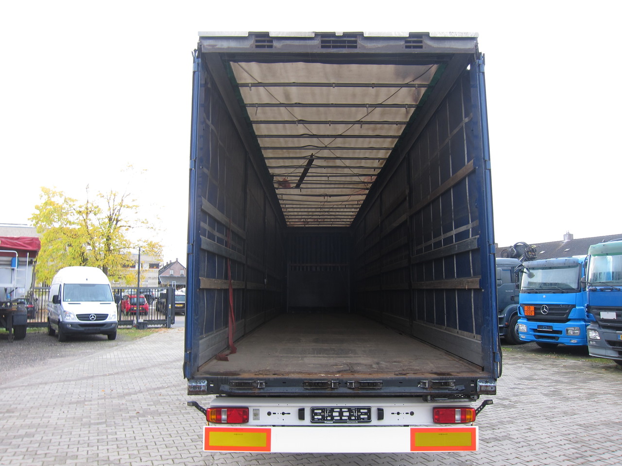 Тентованный прицеп KRONE SD MegaLiner Liftaxle BPW Disc: фото 10