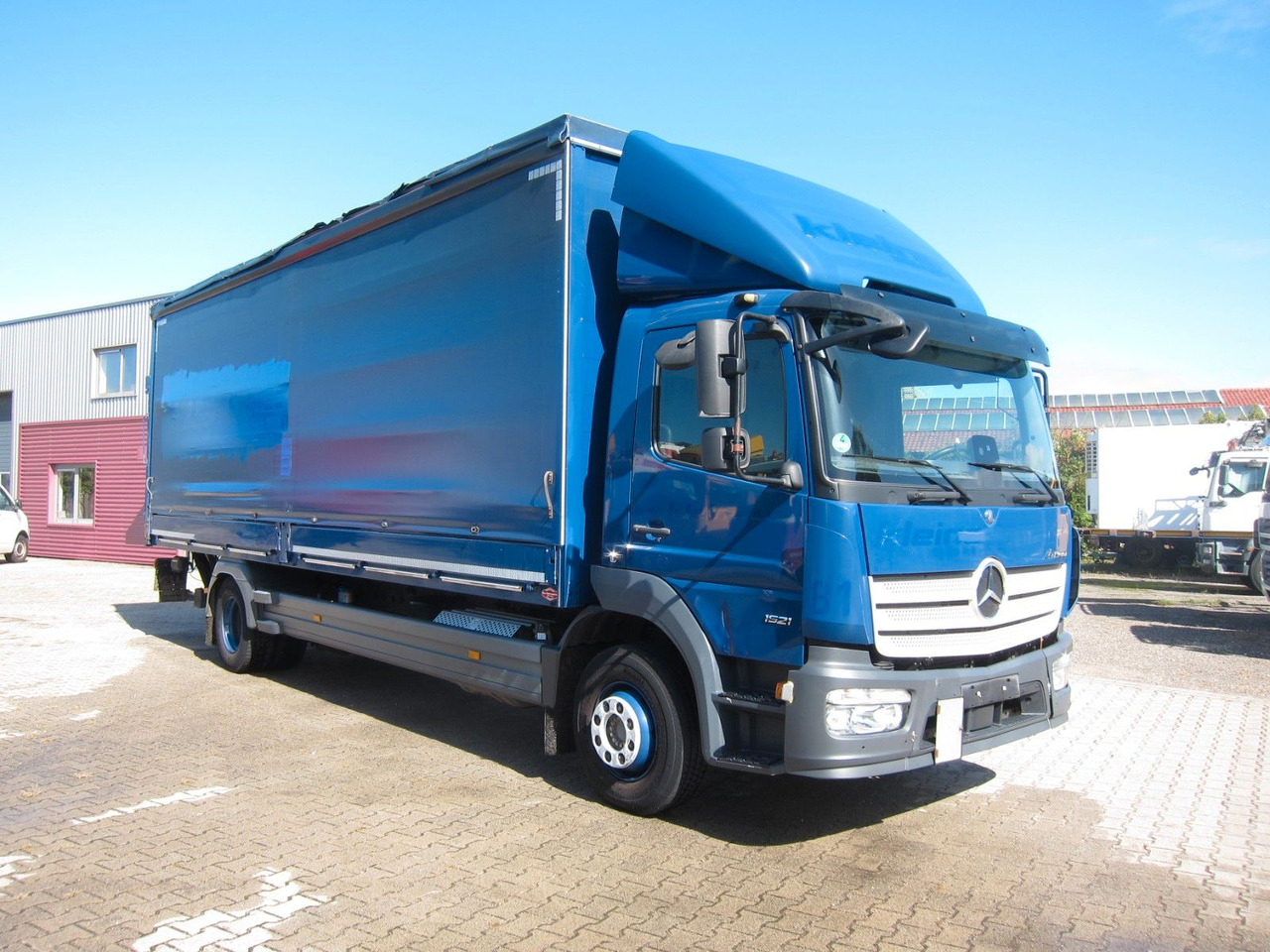 Mercedes-Benz Atego 1521 L Bordwande LBW 338tkm E6 - Тентованный грузовик: фото 1 Mercedes-Benz Atego 1521 L Bordwande LBW 338tkm E6 - Тентованный грузовик: фото 1
