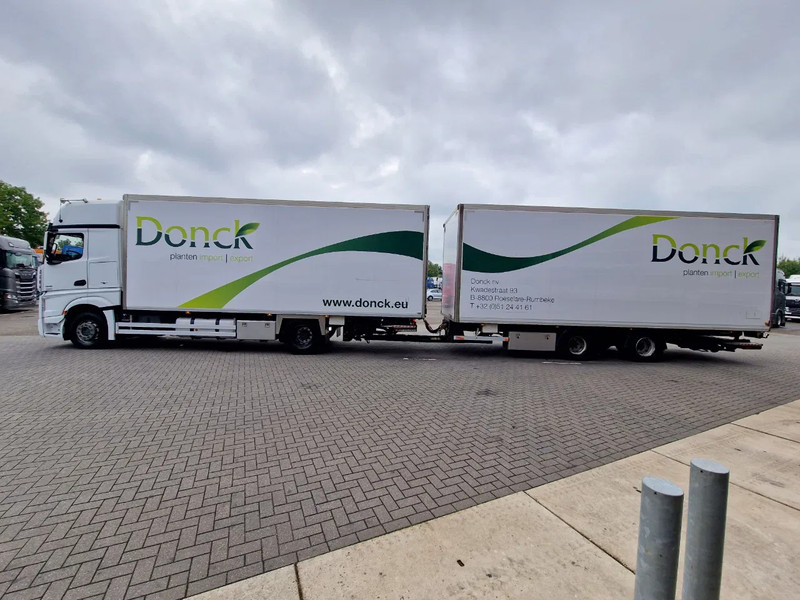 Mercedes-Benz Actros 1942 4x2 - Box with Loadlift - Full air + Pacton Trailer Loadlift - Heating system - Грузовик с закрытым кузовом: фото 4 Mercedes-Benz Actros 1942 4x2 - Box with Loadlift - Full air + Pacton Trailer Loadlift - Heating system - Грузовик с закрытым кузовом: фото 4