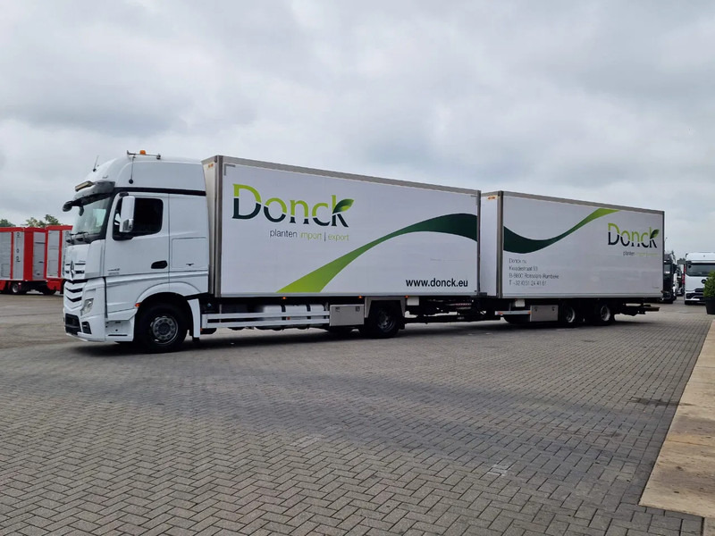 Mercedes-Benz Actros 1942 4x2 - Box with Loadlift - Full air + Pacton Trailer Loadlift - Heating system - Грузовик с закрытым кузовом: фото 3 Mercedes-Benz Actros 1942 4x2 - Box with Loadlift - Full air + Pacton Trailer Loadlift - Heating system - Грузовик с закрытым кузовом: фото 3