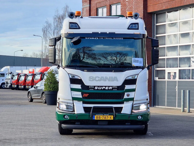 Scania G500 XT 8x4*4 - HMF 2820K Crane - AJK 20T Hooklift - Retarder - Full air - Like new - Автоманипулятор: фото 4 Scania G500 XT 8x4*4 - HMF 2820K Crane - AJK 20T Hooklift - Retarder - Full air - Like new - Автоманипулятор: фото 4