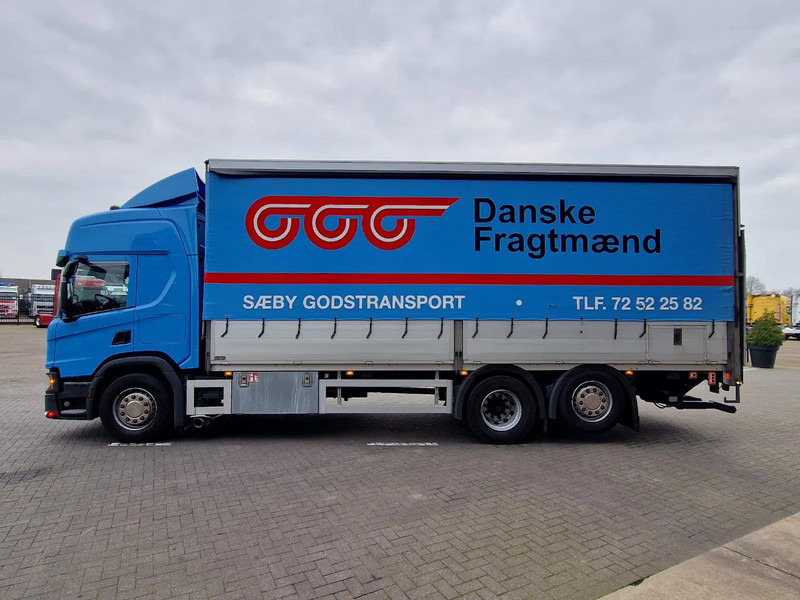 Scania P450 Highline 6x2*4 - Zepro loadlift - Steering axle - 5.15 WB - Full air - - Тентованный грузовик: фото 4 Scania P450 Highline 6x2*4 - Zepro loadlift - Steering axle - 5.15 WB - Full air - - Тентованный грузовик: фото 4