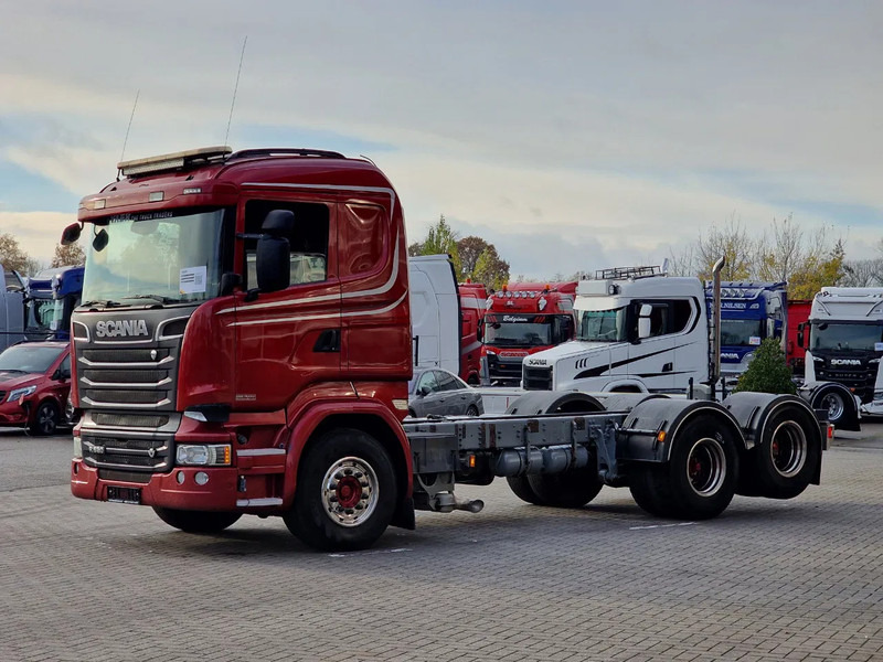 Scania R520 V8 6x2 Chassis - 4.50 WB - Euro 6 - Full air - Грузовик-шасси: фото 4 Scania R520 V8 6x2 Chassis - 4.50 WB - Euro 6 - Full air - Грузовик-шасси: фото 4
