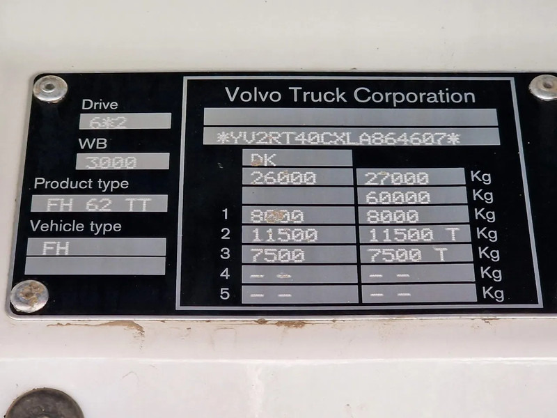 Тягач Volvo FH 13.500 6x2 - PTO/Hydraulic - I Save - 3.00 WB - Full air: фото 17 Тягач Volvo FH 13.500 6x2 - PTO/Hydraulic - I Save - 3.00 WB - Full air: фото 17