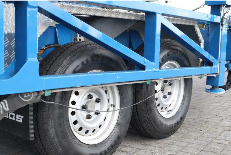 Короткобазный кран Klaas K17/24 TSHR | 24 METER | 800 KG | TRAILER CRANE | DACHDECKER: фото 13