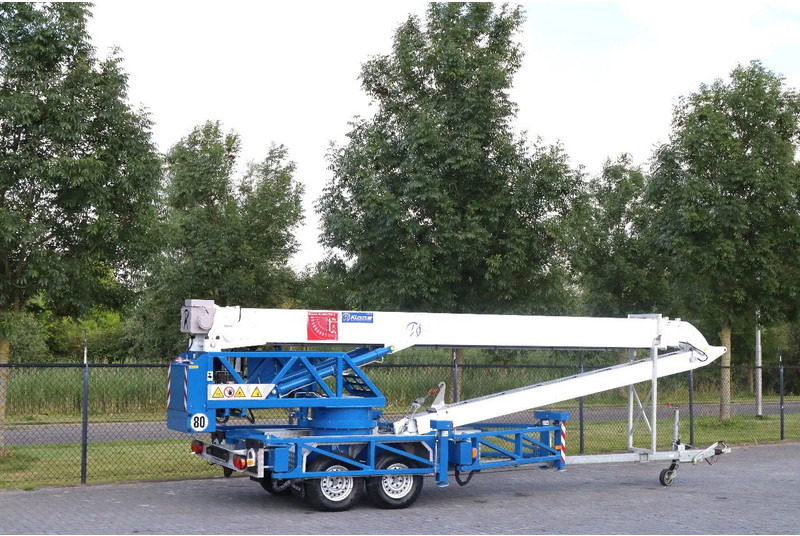 Короткобазный кран Klaas K17/24 TSHR | 24 METER | 800 KG | TRAILER CRANE | DACHDECKER: фото 6