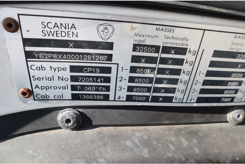 Scania P124-420 | 8X4 | HOOKLIFT | MANUAL | BIG AXLES | EURO 3 в лизинг Scania P124-420 | 8X4 | HOOKLIFT | MANUAL | BIG AXLES | EURO 3: фото 20 Scania P124-420 | 8X4 | HOOKLIFT | MANUAL | BIG AXLES | EURO 3 в лизинг Scania P124-420 | 8X4 | HOOKLIFT | MANUAL | BIG AXLES | EURO 3: фото 20