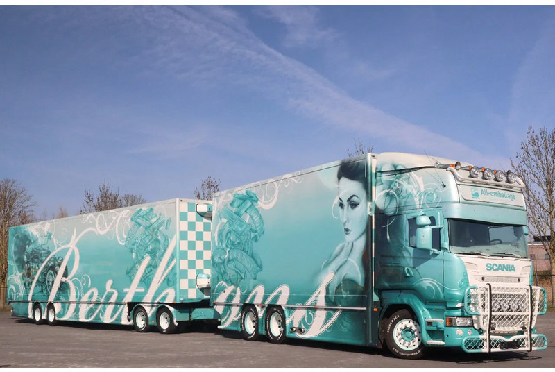 Scania R560 V8 R560 | BERTHONS HOT ROD | CUSTOM SPECIAL TRUCK - Полуприцеп-фургон: фото 1 Scania R560 V8 R560 | BERTHONS HOT ROD | CUSTOM SPECIAL TRUCK - Полуприцеп-фургон: фото 1