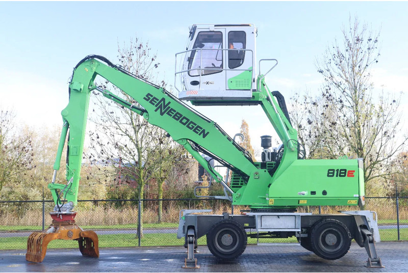 Sennebogen 818 E K9 ULM | SORTING GRAB | GOOD TIRES - Перегружатель: фото 1 Sennebogen 818 E K9 ULM | SORTING GRAB | GOOD TIRES - Перегружатель: фото 1