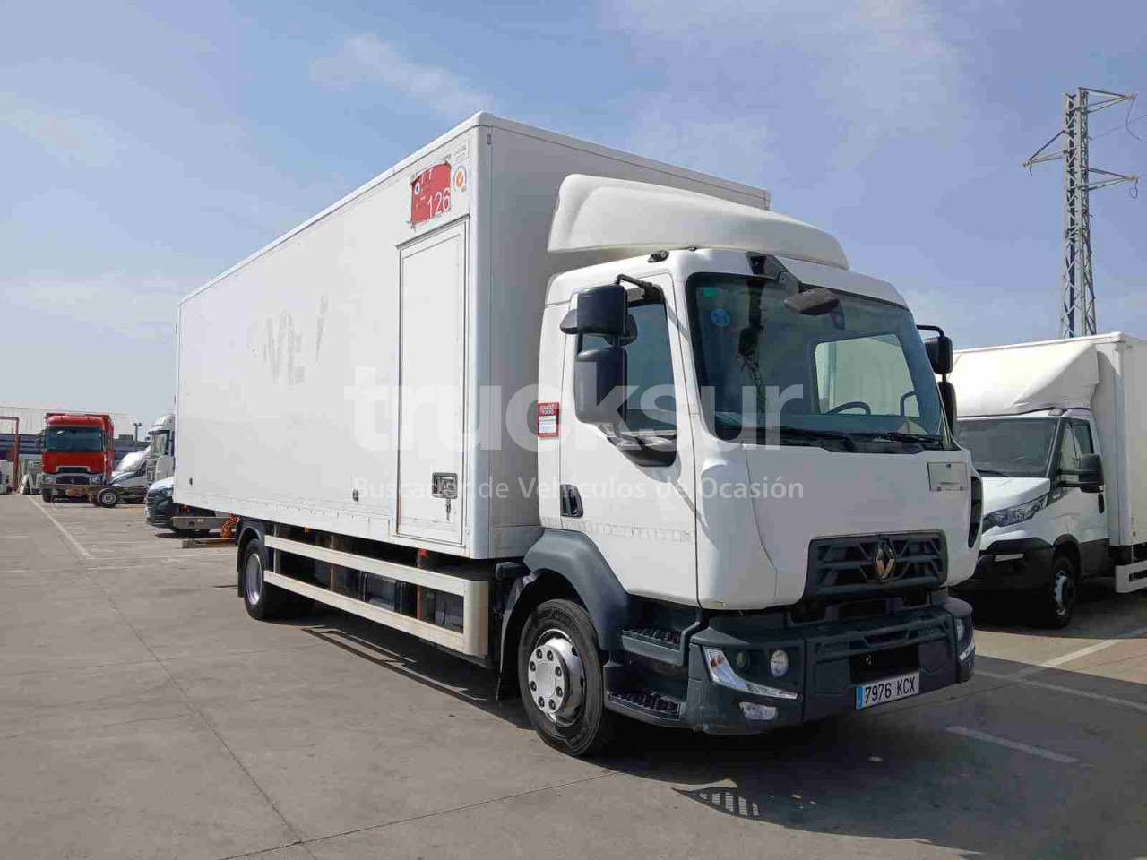 RENAULT D 12.240 - Грузовик с закрытым кузовом: фото 2 RENAULT D 12.240 - Грузовик с закрытым кузовом: фото 2