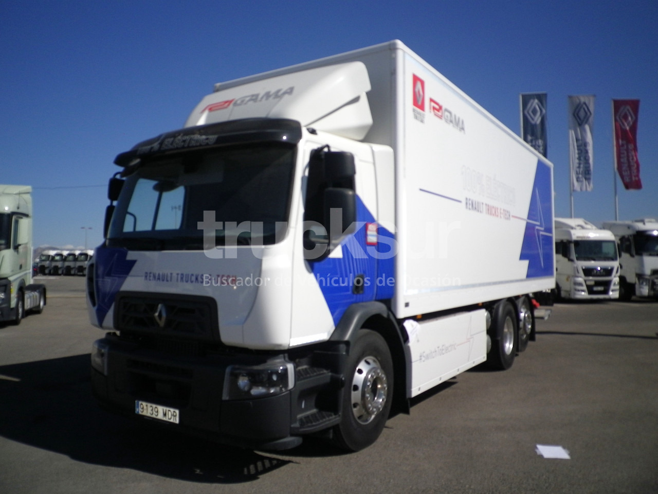 RENAULT D WIDE 26T E-TECH ELECTRICO 100% - Грузовик с закрытым кузовом: фото 1 RENAULT D WIDE 26T E-TECH ELECTRICO 100% - Грузовик с закрытым кузовом: фото 1