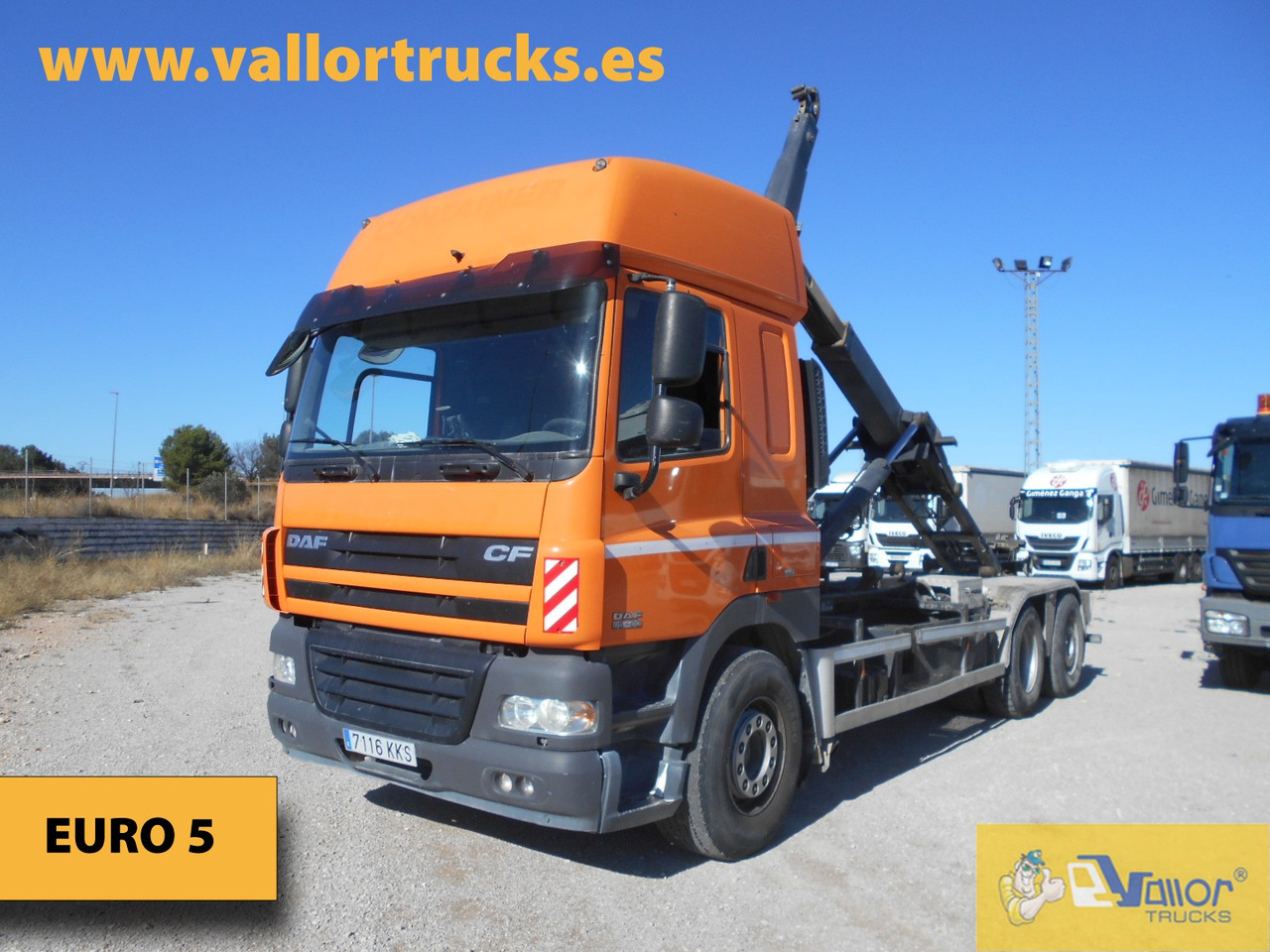 DAF CF 85.460 - Крюковой мультилифт: фото 1 DAF CF 85.460 - Крюковой мультилифт: фото 1