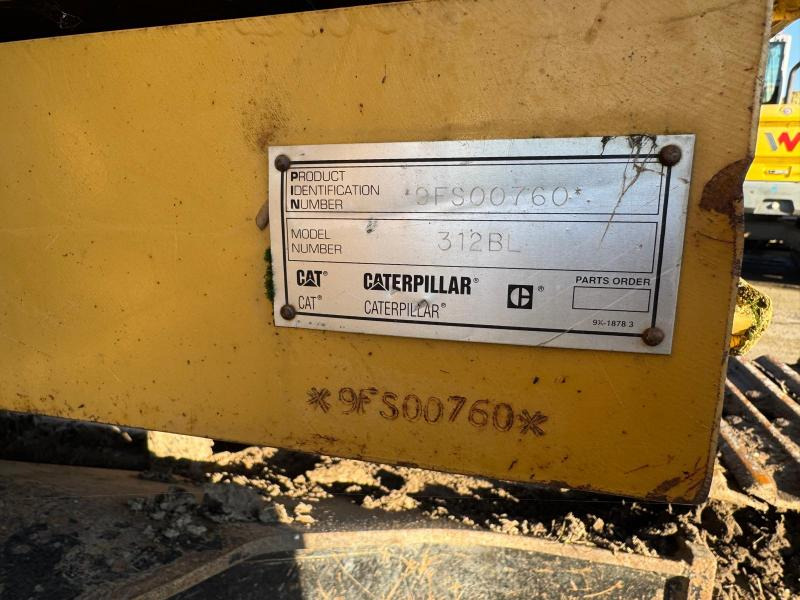 Гусеничный экскаватор Caterpillar 312BL: фото 9 Гусеничный экскаватор Caterpillar 312BL: фото 9