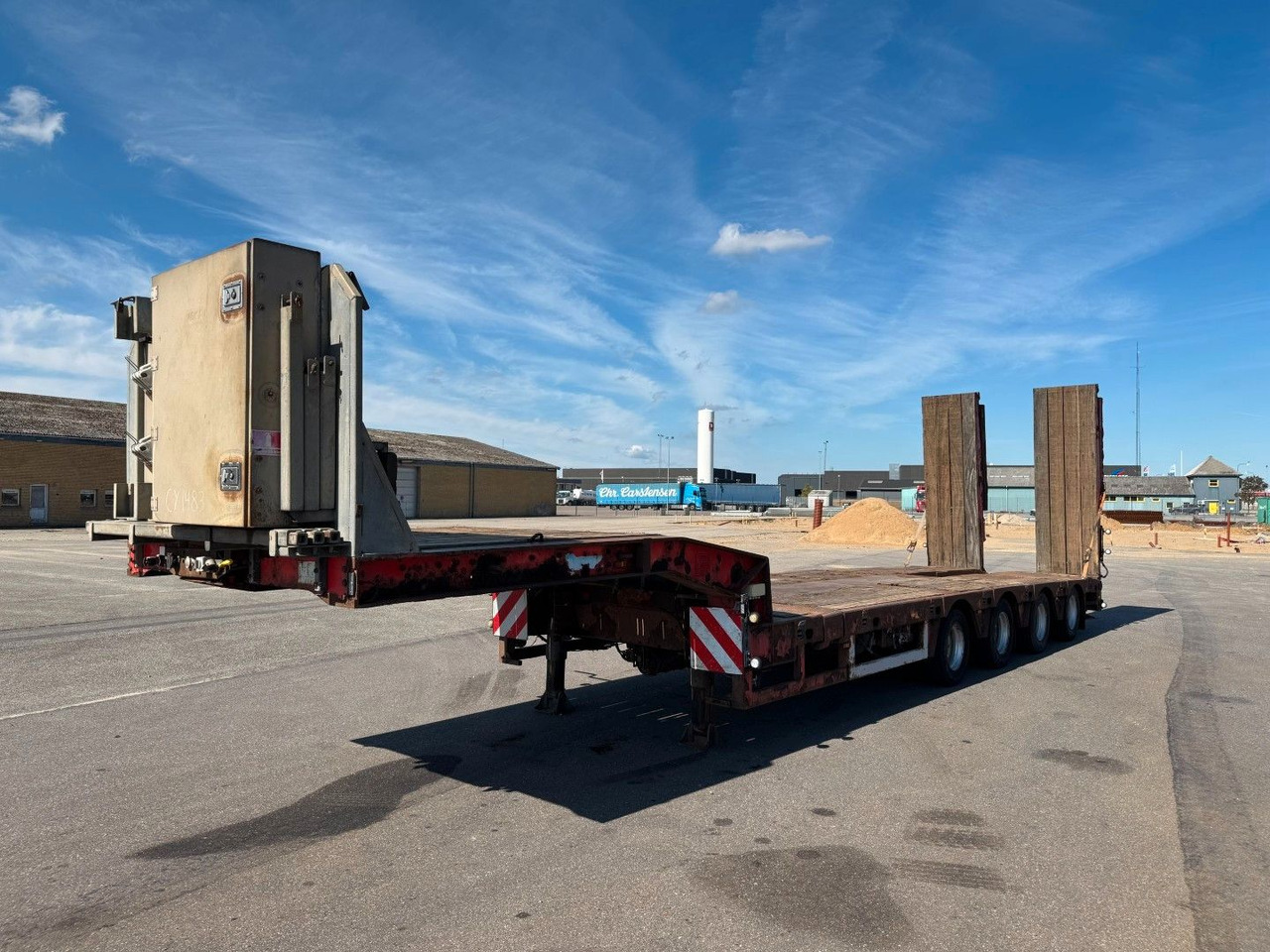 Kel-Berg Faymonville 4 axle Ausziehbar Tieflader - Низкорамный полуприцеп: фото 1 Kel-Berg Faymonville 4 axle Ausziehbar Tieflader - Низкорамный полуприцеп: фото 1