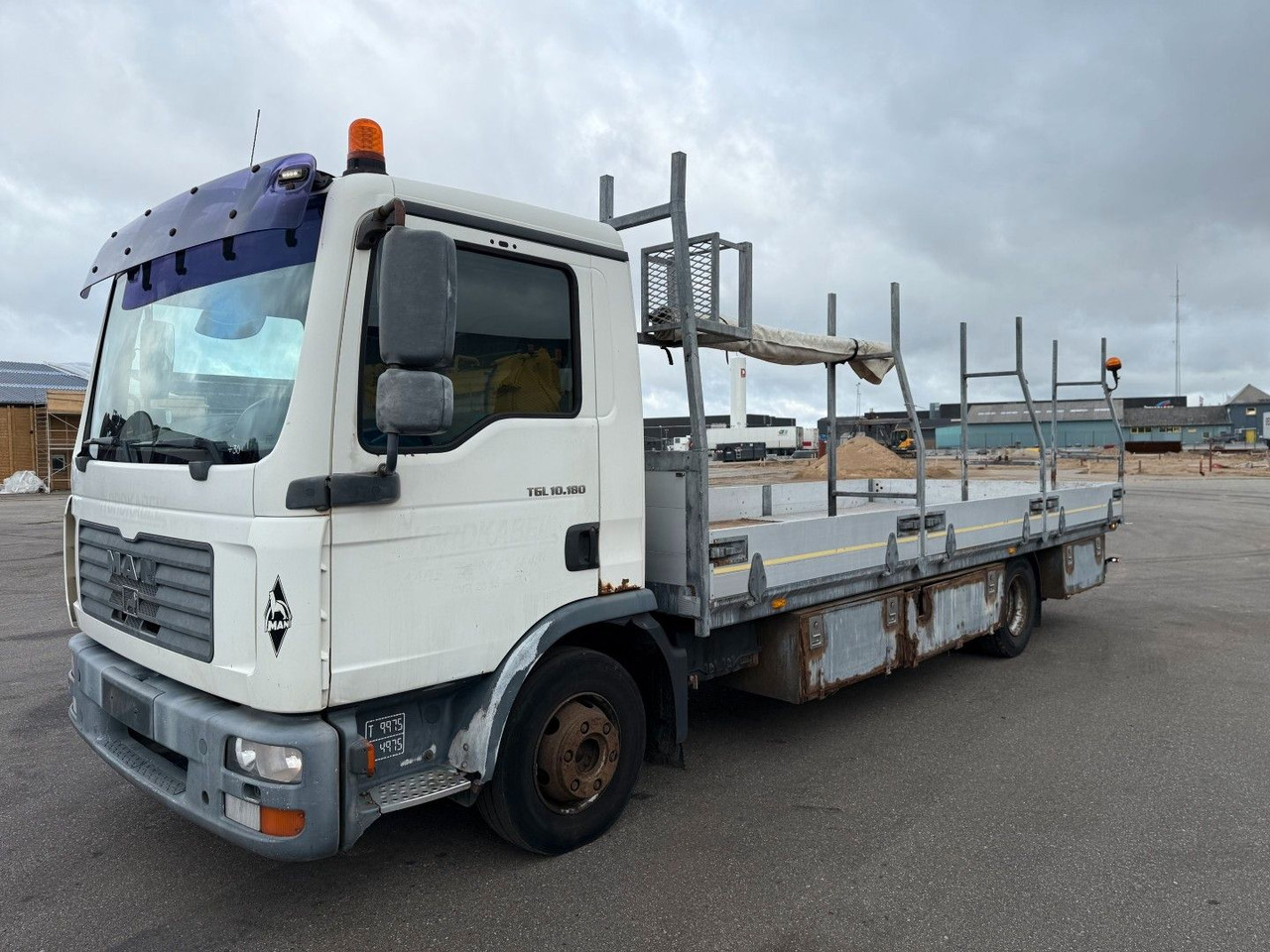 MAN TGL 10.180 4x2 Flatbed 6,80 m. Euro 3 - Грузовик бортовой/ Платформа: фото 1 MAN TGL 10.180 4x2 Flatbed 6,80 m. Euro 3 - Грузовик бортовой/ Платформа: фото 1