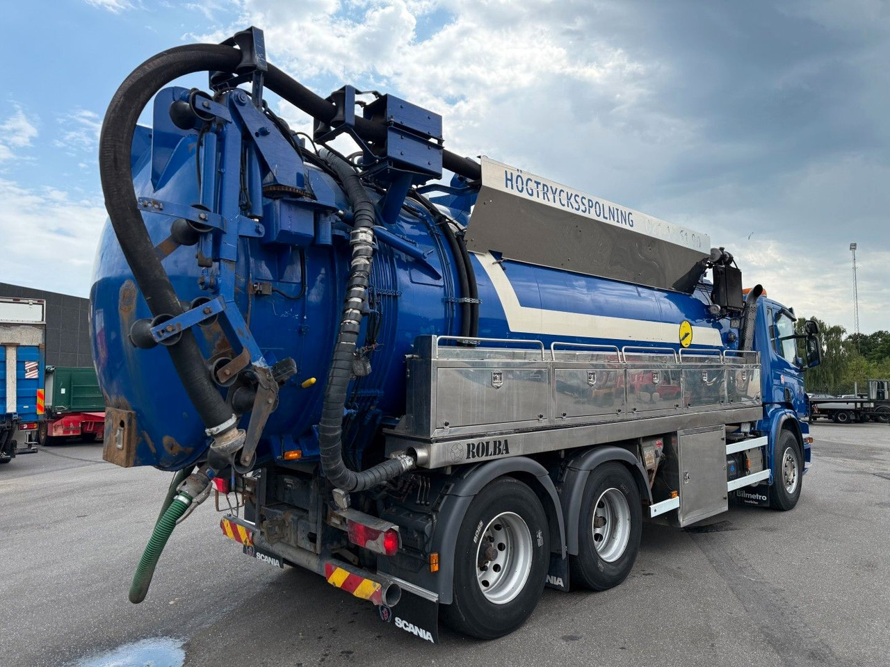 Scania P380 6x4 Rolba 15,000 l. Stainless Steel Kombi - Ассенизатор: фото 3 Scania P380 6x4 Rolba 15,000 l. Stainless Steel Kombi - Ассенизатор: фото 3