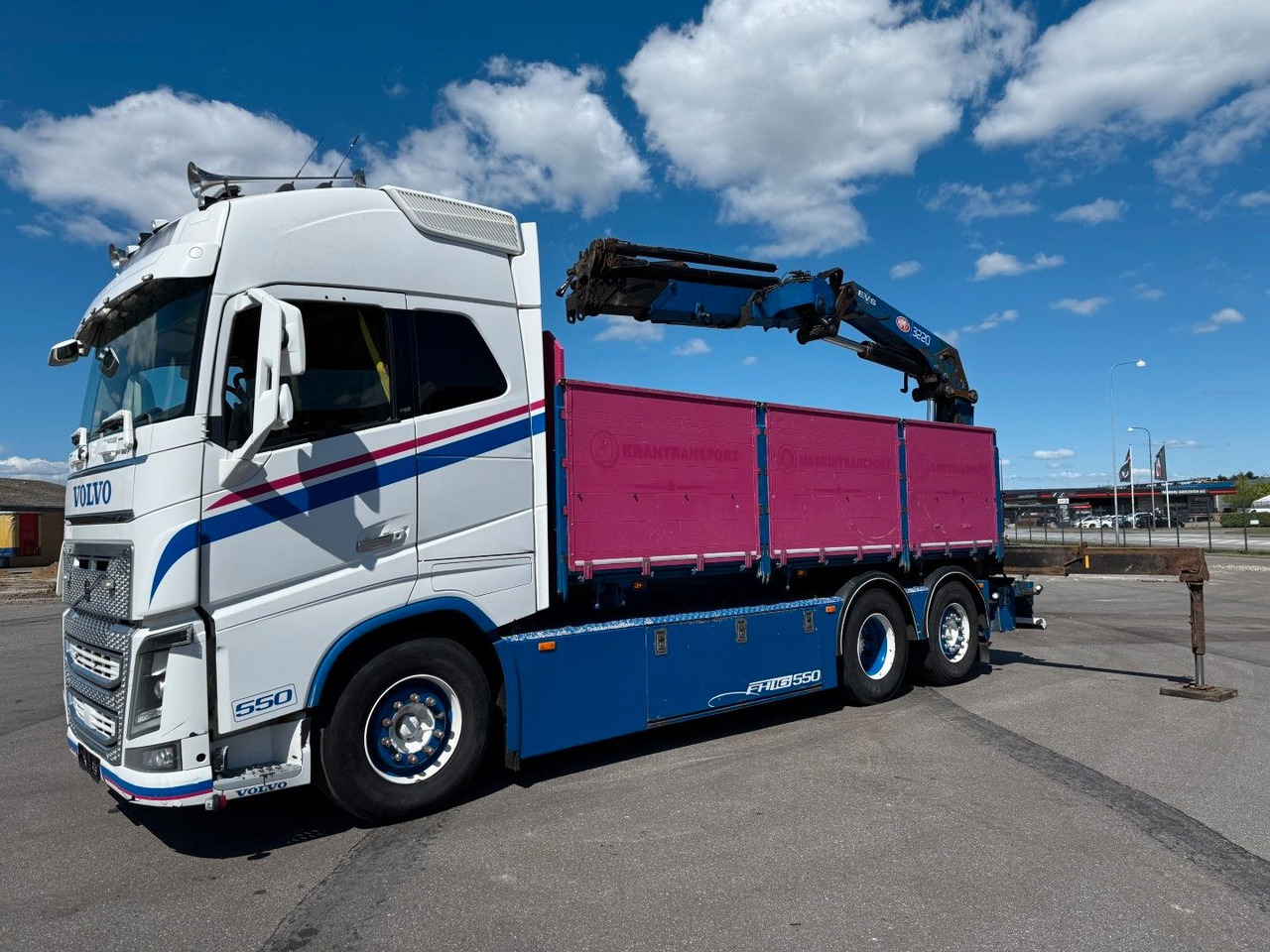 Volvo FH 16.550 6x2*4 / Crane HMF 3220K4 Euro 6 - Автоманипулятор: фото 2 Volvo FH 16.550 6x2*4 / Crane HMF 3220K4 Euro 6 - Автоманипулятор: фото 2