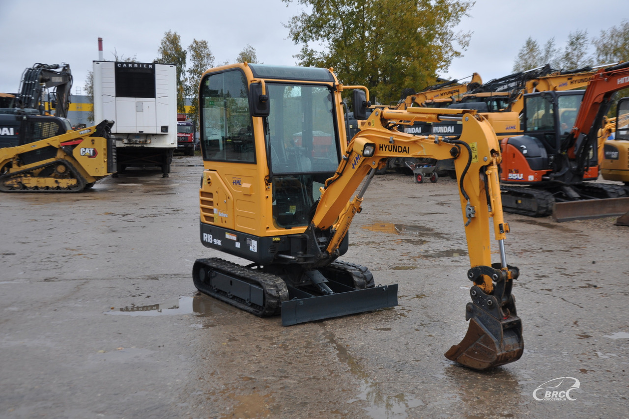Hyundai R18-9AK - Мини-экскаватор: фото 2 Hyundai R18-9AK - Мини-экскаватор: фото 2
