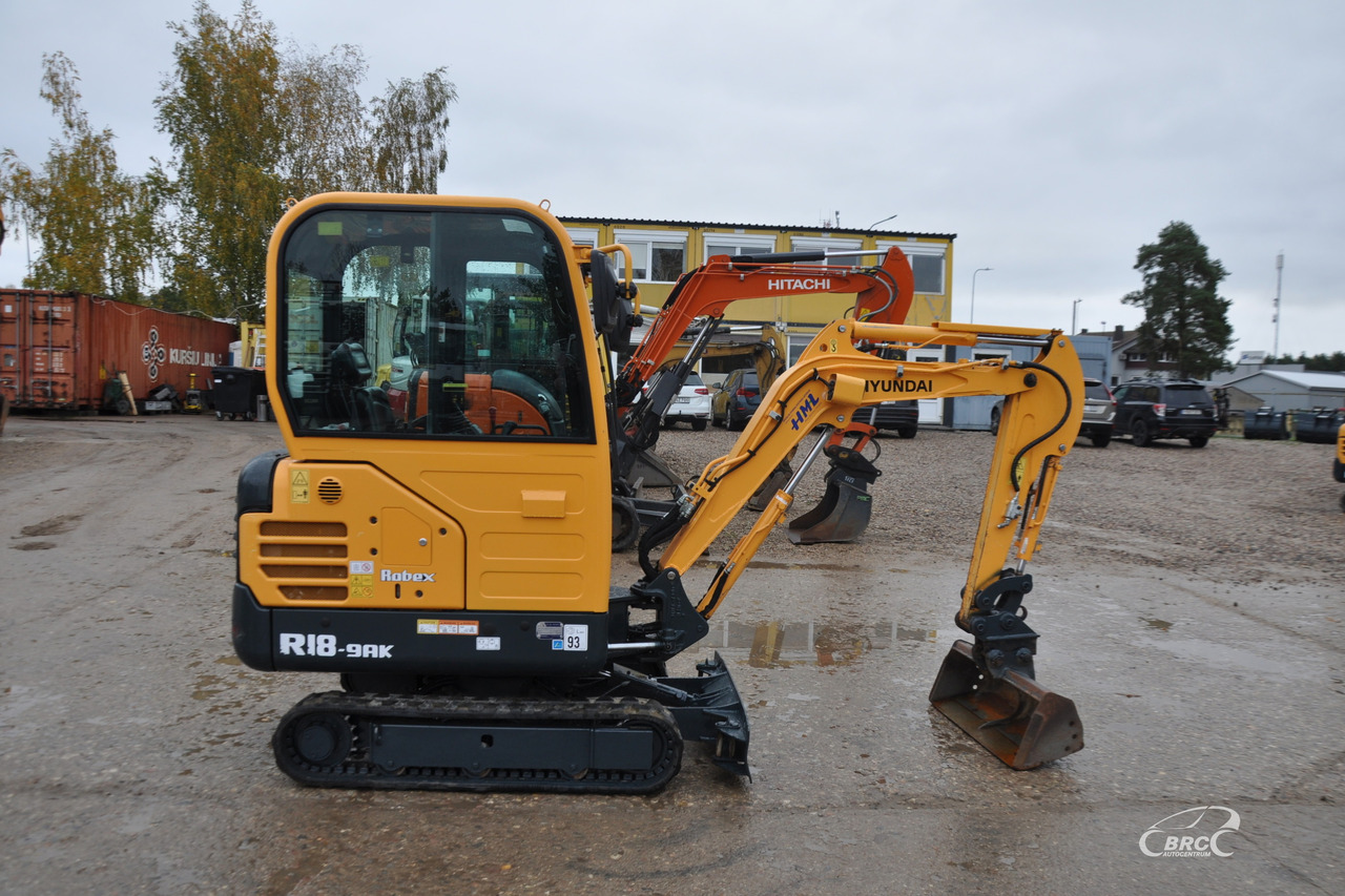 Hyundai R18-9AK - Мини-экскаватор: фото 3 Hyundai R18-9AK - Мини-экскаватор: фото 3