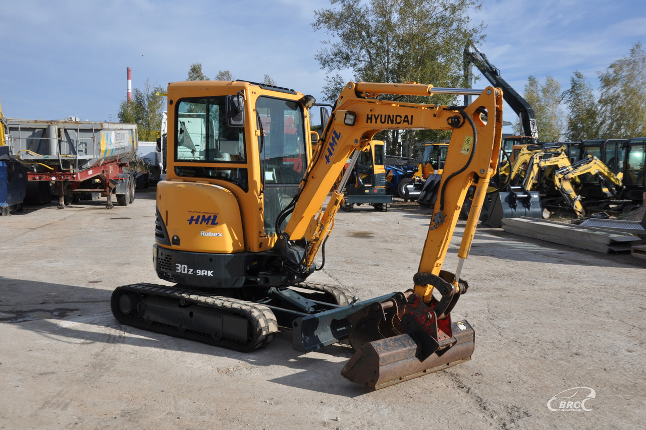 Hyundai R30Z-9AK - Мини-экскаватор: фото 2 Hyundai R30Z-9AK - Мини-экскаватор: фото 2