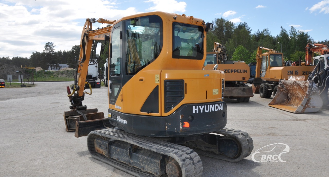 Hyundai R60CR-9A - Мини-экскаватор: фото 4 Hyundai R60CR-9A - Мини-экскаватор: фото 4