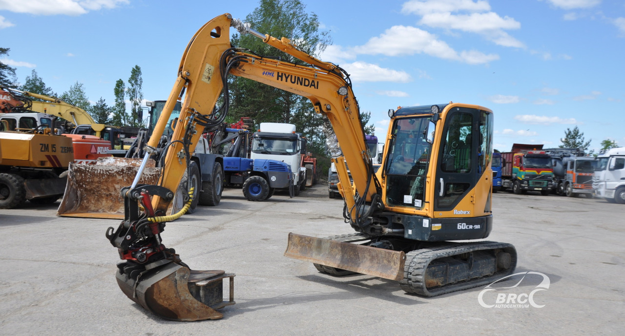 Hyundai R60CR-9A - Мини-экскаватор: фото 1 Hyundai R60CR-9A - Мини-экскаватор: фото 1