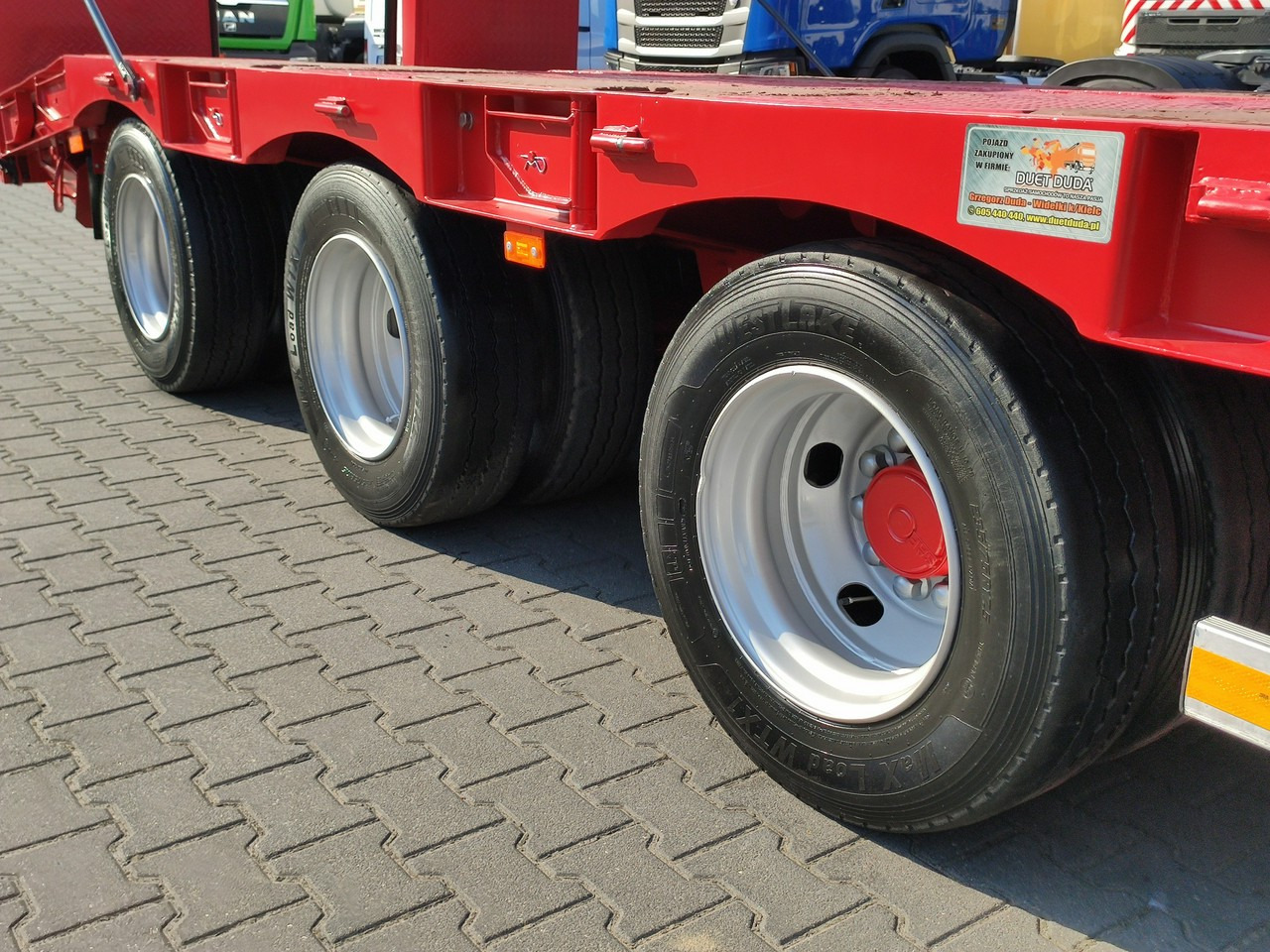 Низкорамный полуприцеп Bodex JANMIL Burtówka Laweta Niskopodłogowa Podczołgówka 3-Osie: фото 35