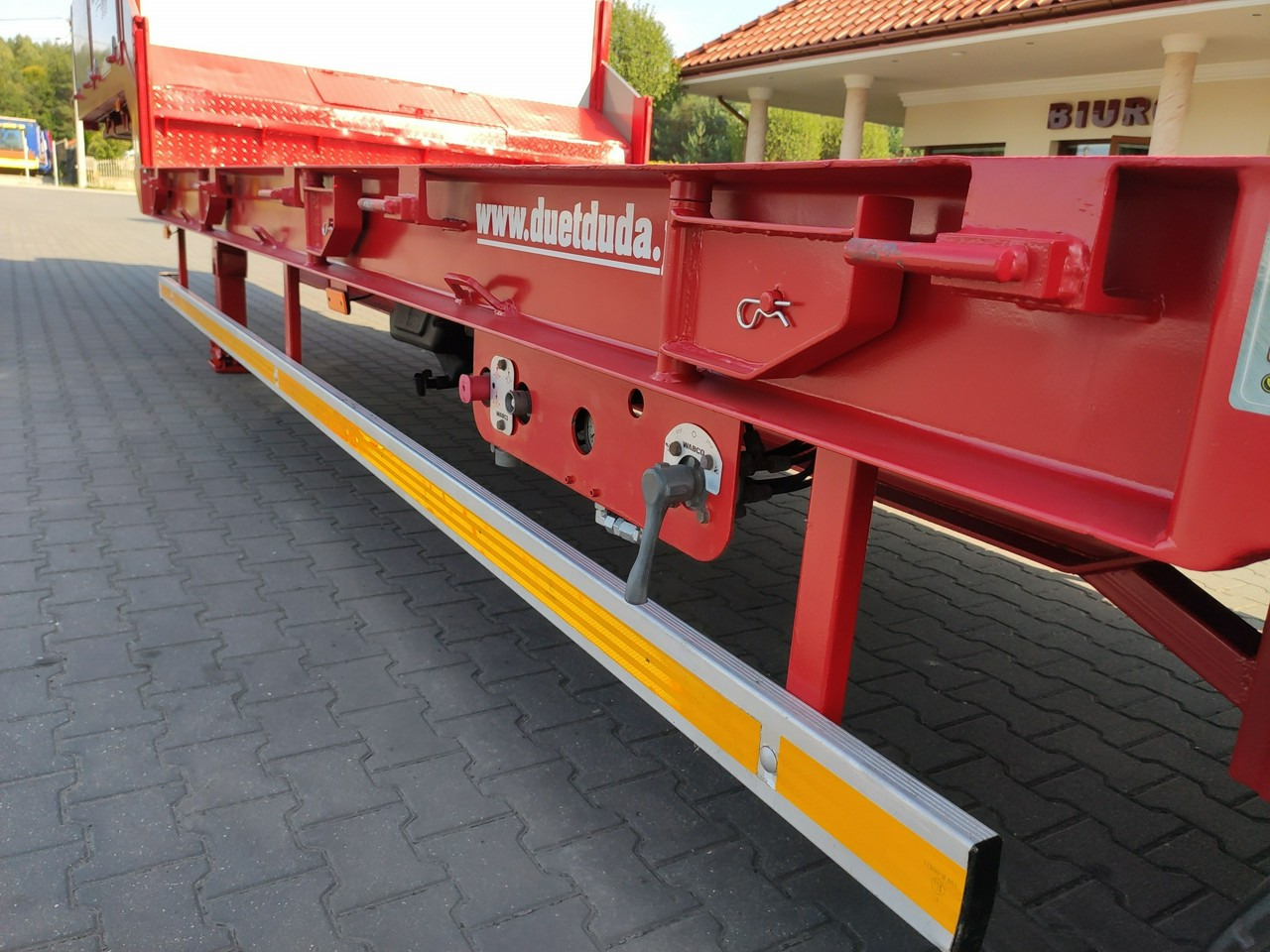 Низкорамный полуприцеп Bodex JANMIL Burtówka Laweta Niskopodłogowa Podczołgówka 3-Osie: фото 22