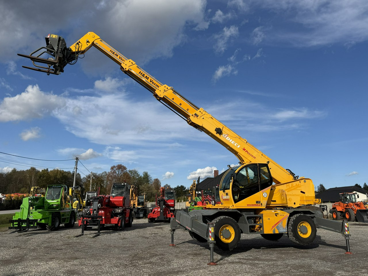 Dieci 2145 Pegasus HVL155 TL10 ROTO Ładowarka Teleskopowa Obrotowa - Телескопический погрузчик: фото 1 Dieci 2145 Pegasus HVL155 TL10 ROTO Ładowarka Teleskopowa Obrotowa - Телескопический погрузчик: фото 1