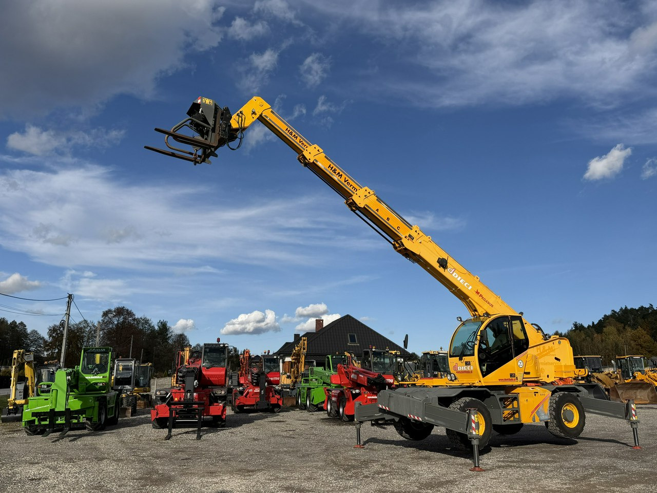 Dieci 2145 Pegasus HVL155 TL10 ROTO Ładowarka Teleskopowa Obrotowa - Телескопический погрузчик: фото 5 Dieci 2145 Pegasus HVL155 TL10 ROTO Ładowarka Teleskopowa Obrotowa - Телескопический погрузчик: фото 5