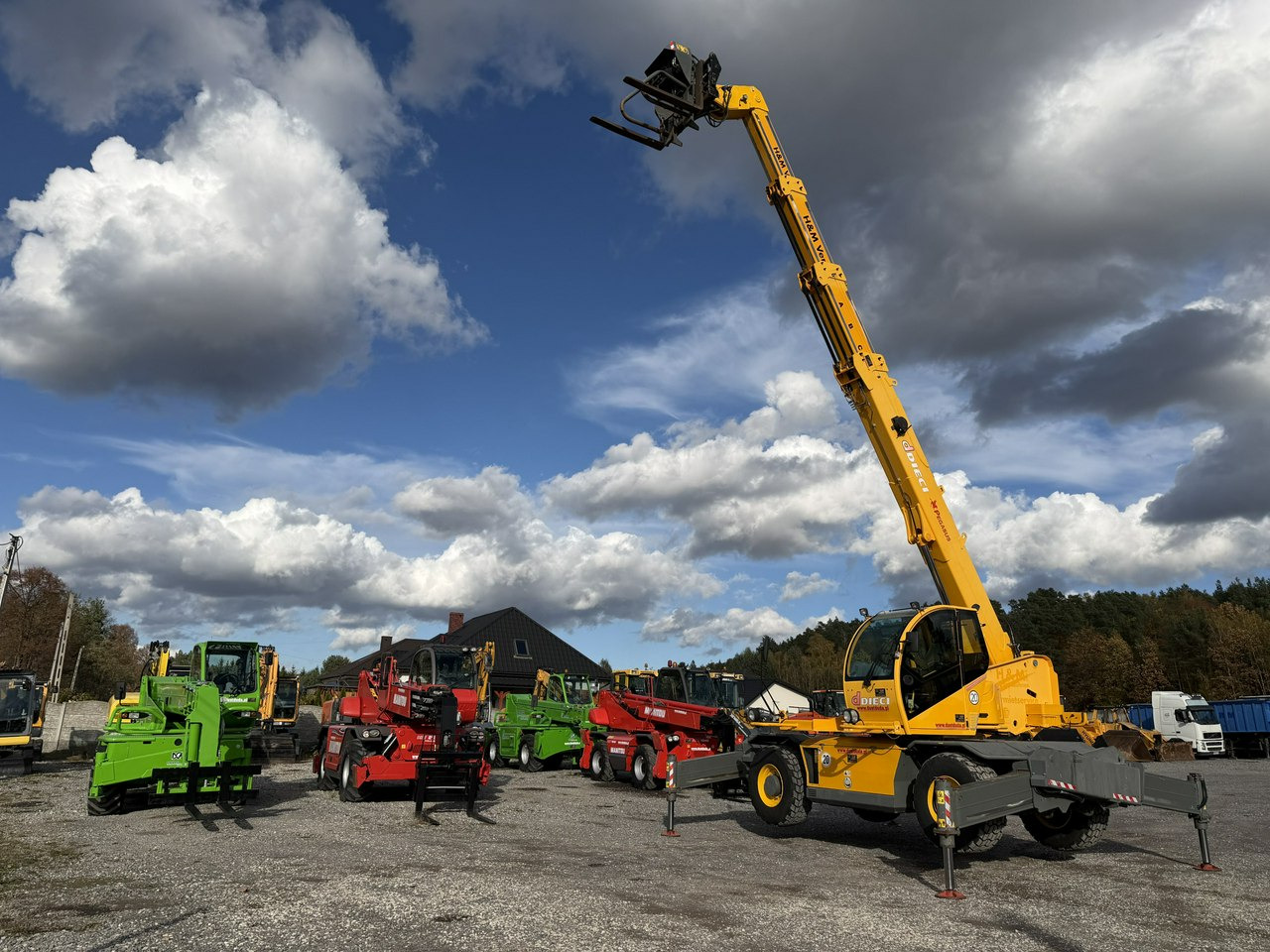 Dieci 2145 Pegasus HVL155 TL10 ROTO Ładowarka Teleskopowa Obrotowa - Телескопический погрузчик: фото 3 Dieci 2145 Pegasus HVL155 TL10 ROTO Ładowarka Teleskopowa Obrotowa - Телескопический погрузчик: фото 3