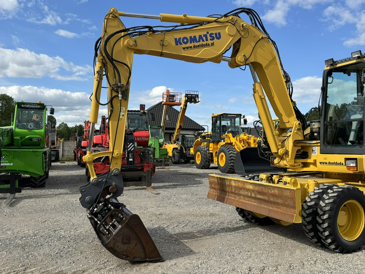 Komatsu PW 98 MR 8 Pług + Podpory 10ton Szybkozłącze - Колёсный экскаватор: фото 4 Komatsu PW 98 MR 8 Pług + Podpory 10ton Szybkozłącze - Колёсный экскаватор: фото 4