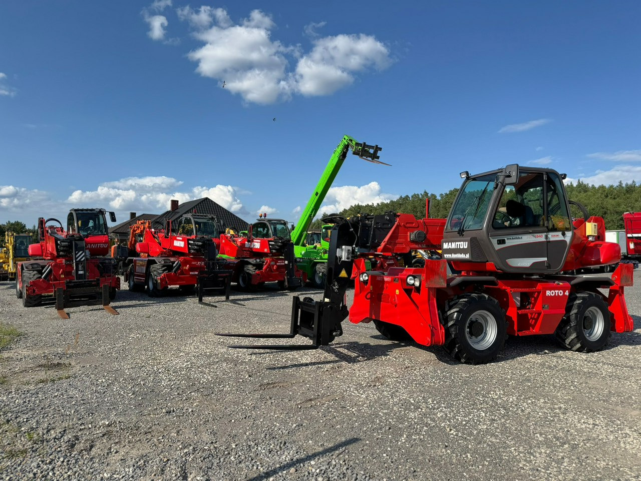 Manitou MRT 1840 ROTO Turbo Ładowarka Teleskopowa Obrotowa 1850 - Телескопический погрузчик: фото 1 Manitou MRT 1840 ROTO Turbo Ładowarka Teleskopowa Obrotowa 1850 - Телескопический погрузчик: фото 1