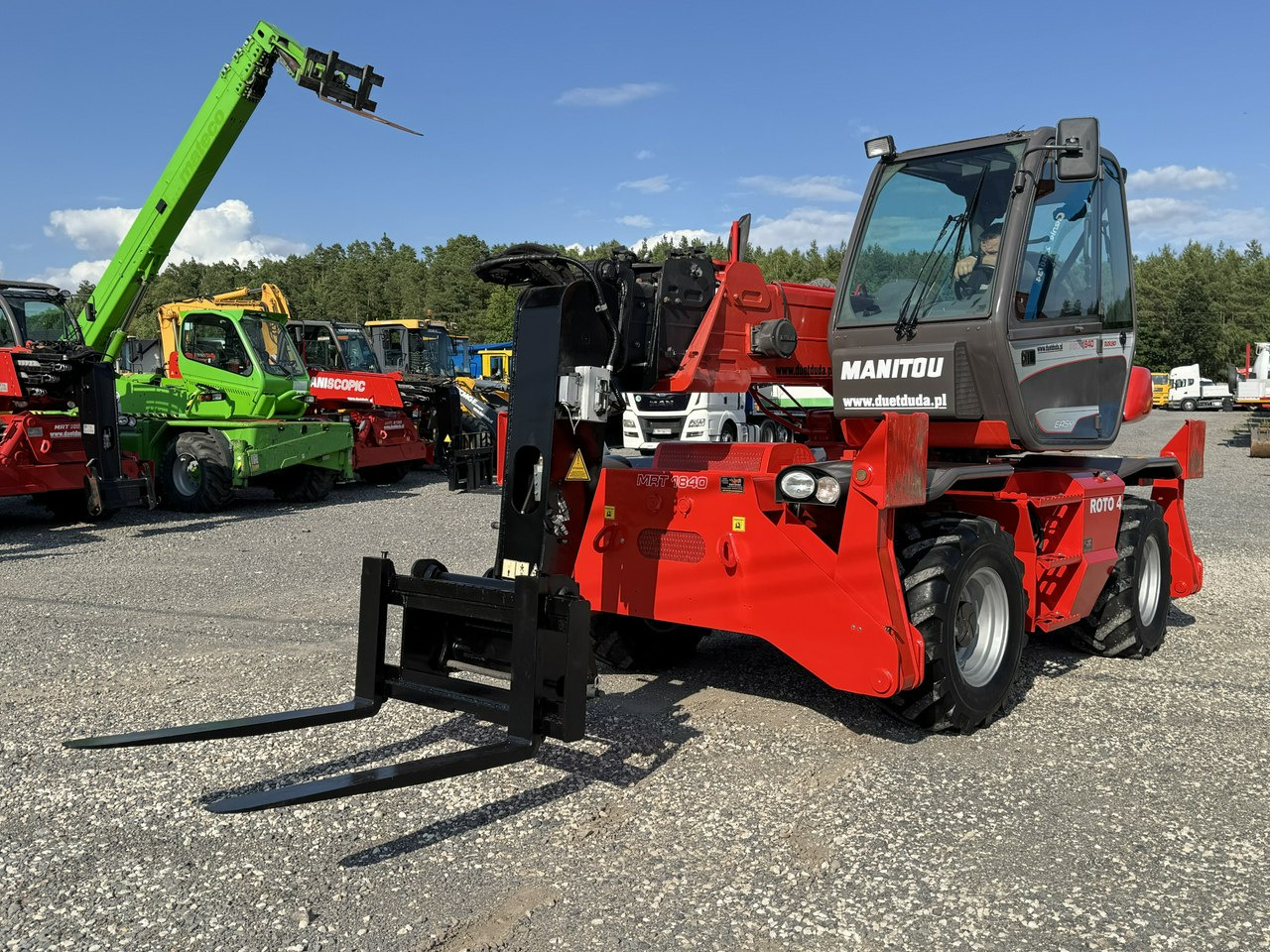 Manitou MRT 1840 ROTO Turbo Ładowarka Teleskopowa Obrotowa 1850 - Телескопический погрузчик: фото 4 Manitou MRT 1840 ROTO Turbo Ładowarka Teleskopowa Obrotowa 1850 - Телескопический погрузчик: фото 4