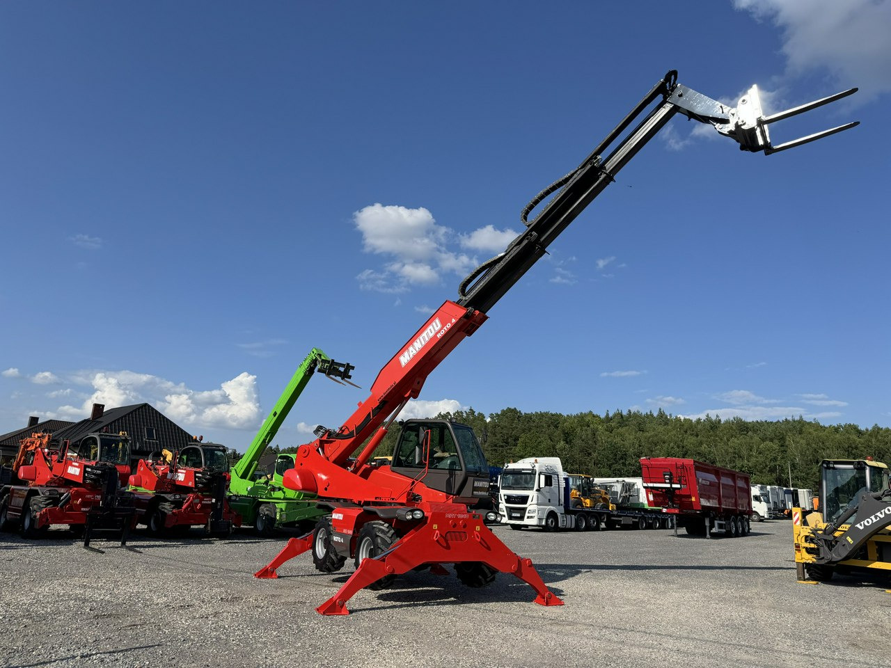 Manitou MRT 1840 ROTO Turbo Ładowarka Teleskopowa Obrotowa 1850 - Телескопический погрузчик: фото 3 Manitou MRT 1840 ROTO Turbo Ładowarka Teleskopowa Obrotowa 1850 - Телескопический погрузчик: фото 3