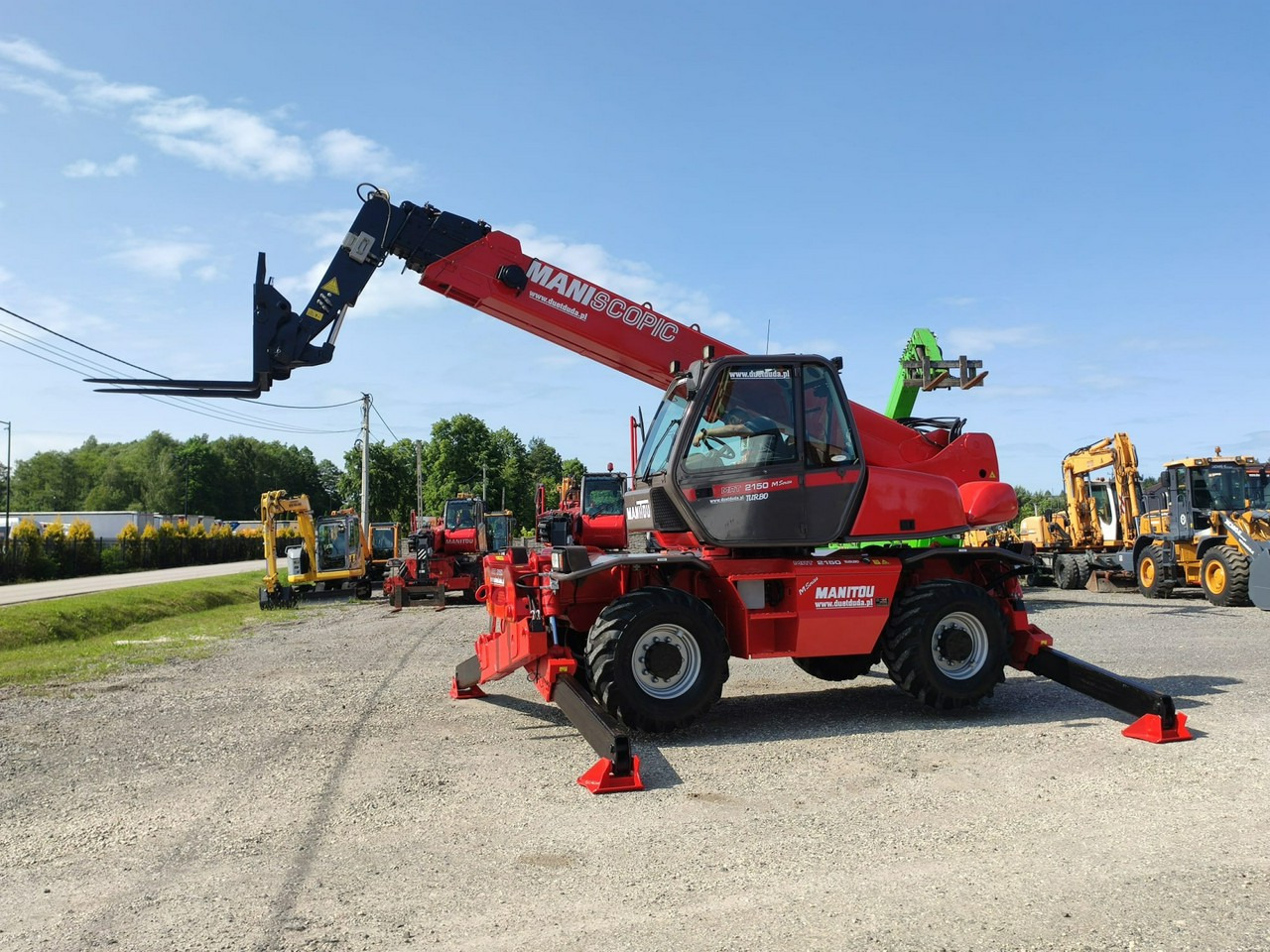 Manitou MRT 2150 ROTO Ładowarka Teleskopowa Obrotowa 2550 1850 1840 - Телескопический погрузчик: фото 3 Manitou MRT 2150 ROTO Ładowarka Teleskopowa Obrotowa 2550 1850 1840 - Телескопический погрузчик: фото 3