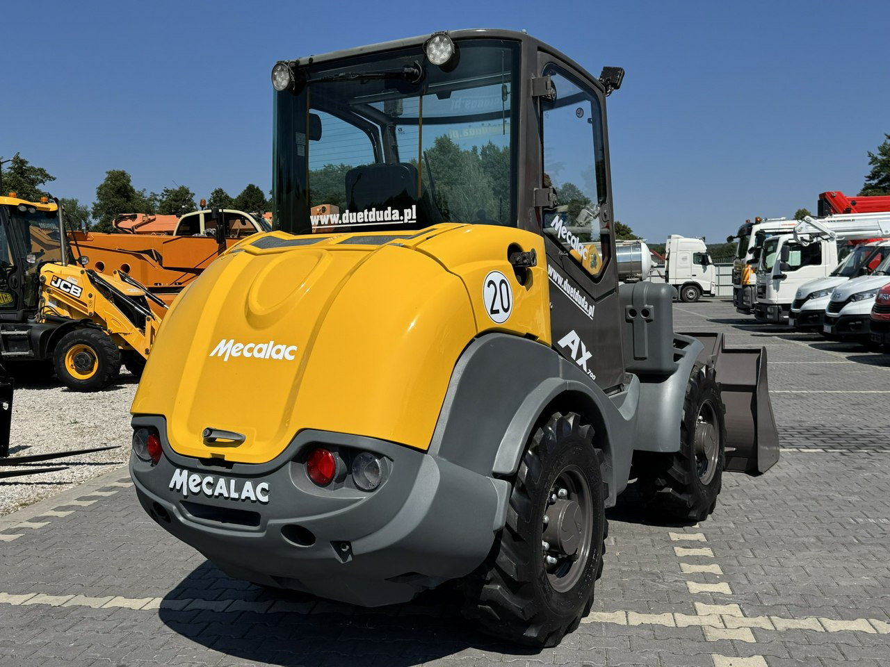 Колёсный погрузчик Mecalac AX 700 Szybko-Złącze Łyżka Super Stan: фото 16