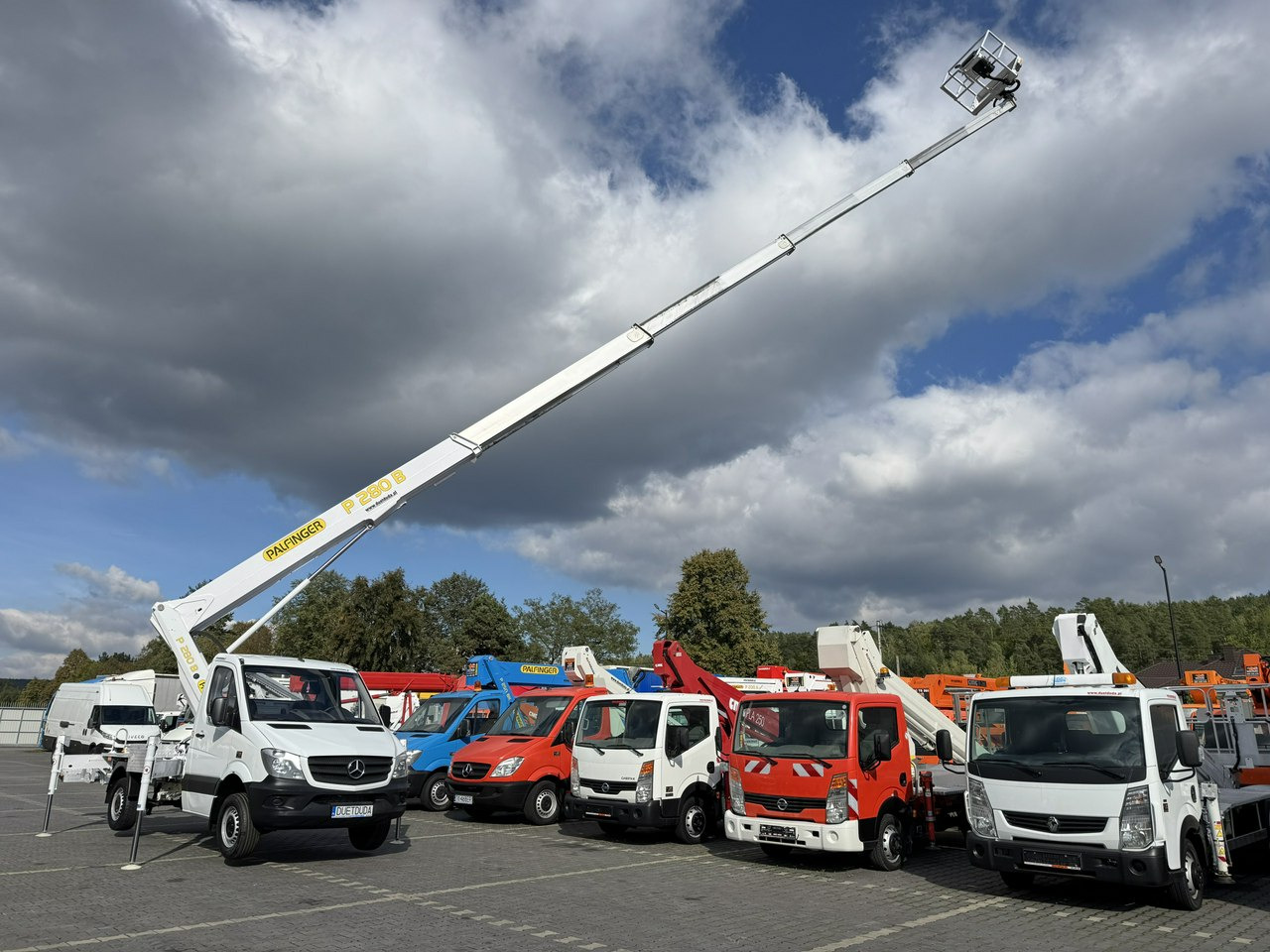 Mercedes Sprinter Zwyżka Podnośnik Koszowy PALFINGER P280 B UDT - Грузовик с подъемником: фото 2 Mercedes Sprinter Zwyżka Podnośnik Koszowy PALFINGER P280 B UDT - Грузовик с подъемником: фото 2