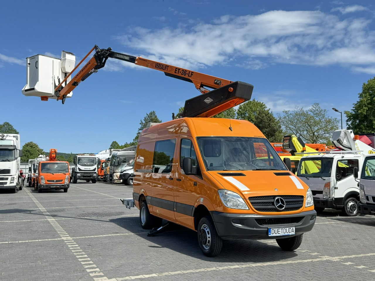 Mercedes Sprinter Zwyżka Podnośnik Koszowy VERSALIFT KLUBB ET-36-LF UDT - Грузовик с подъемником: фото 3 Mercedes Sprinter Zwyżka Podnośnik Koszowy VERSALIFT KLUBB ET-36-LF UDT - Грузовик с подъемником: фото 3