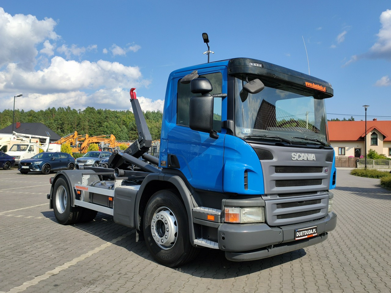 Scania P 280 N321 EURO 5 Hakowiec Hak 4x2 SKIBICKI - Крюковой мультилифт: фото 3 Scania P 280 N321 EURO 5 Hakowiec Hak 4x2 SKIBICKI - Крюковой мультилифт: фото 3