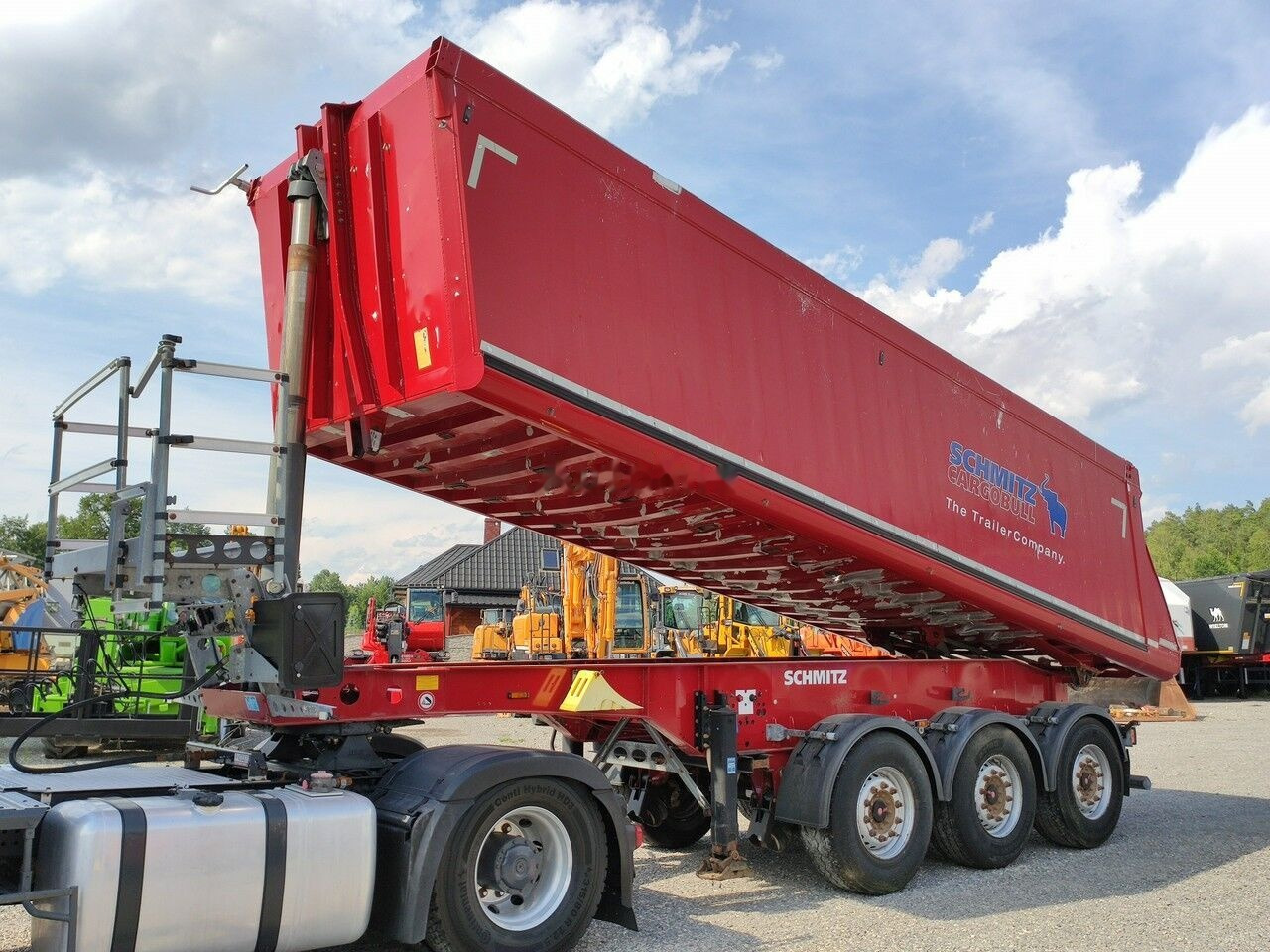 Самосвальный полуприцеп Schmitz Cargobull 33m Waga: 5700kg Ład.: 30300kg Góra: alu Dół: stal OKAZJA: фото 1