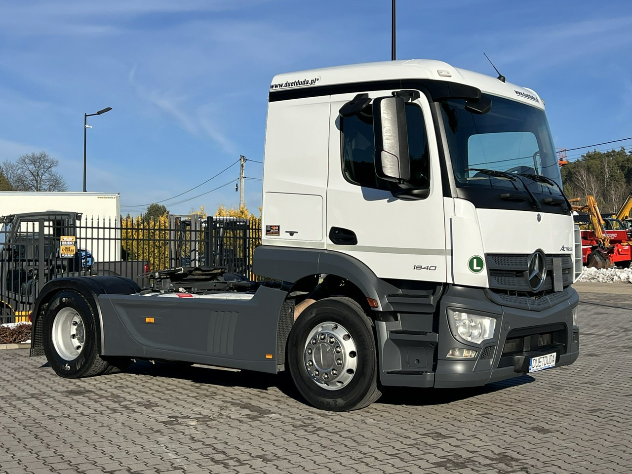 Mercedes ACTROS 1840 Euro 6 ADR HYDRAULIKA Niska Kabina Standard !!! - Тягач: фото 5 Mercedes ACTROS 1840 Euro 6 ADR HYDRAULIKA Niska Kabina Standard !!! - Тягач: фото 5