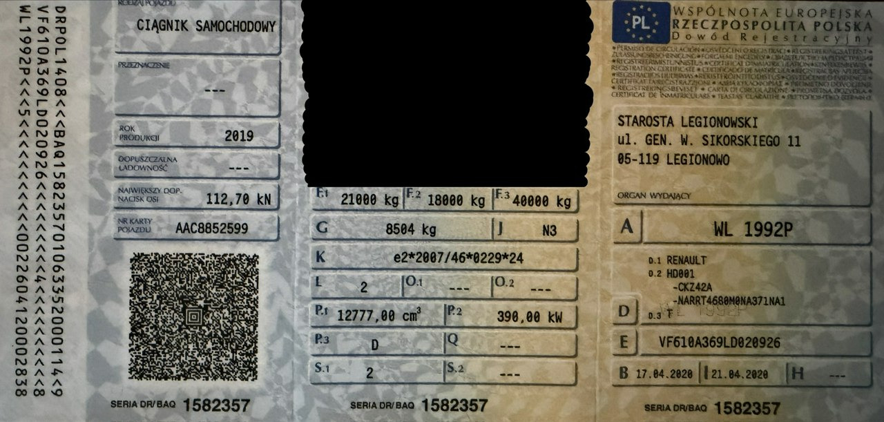 Renault Gama T 520 Standard Silnik 13litrów Euro 6 в лизинг Renault Gama T 520 Standard Silnik 13litrów Euro 6: фото 38