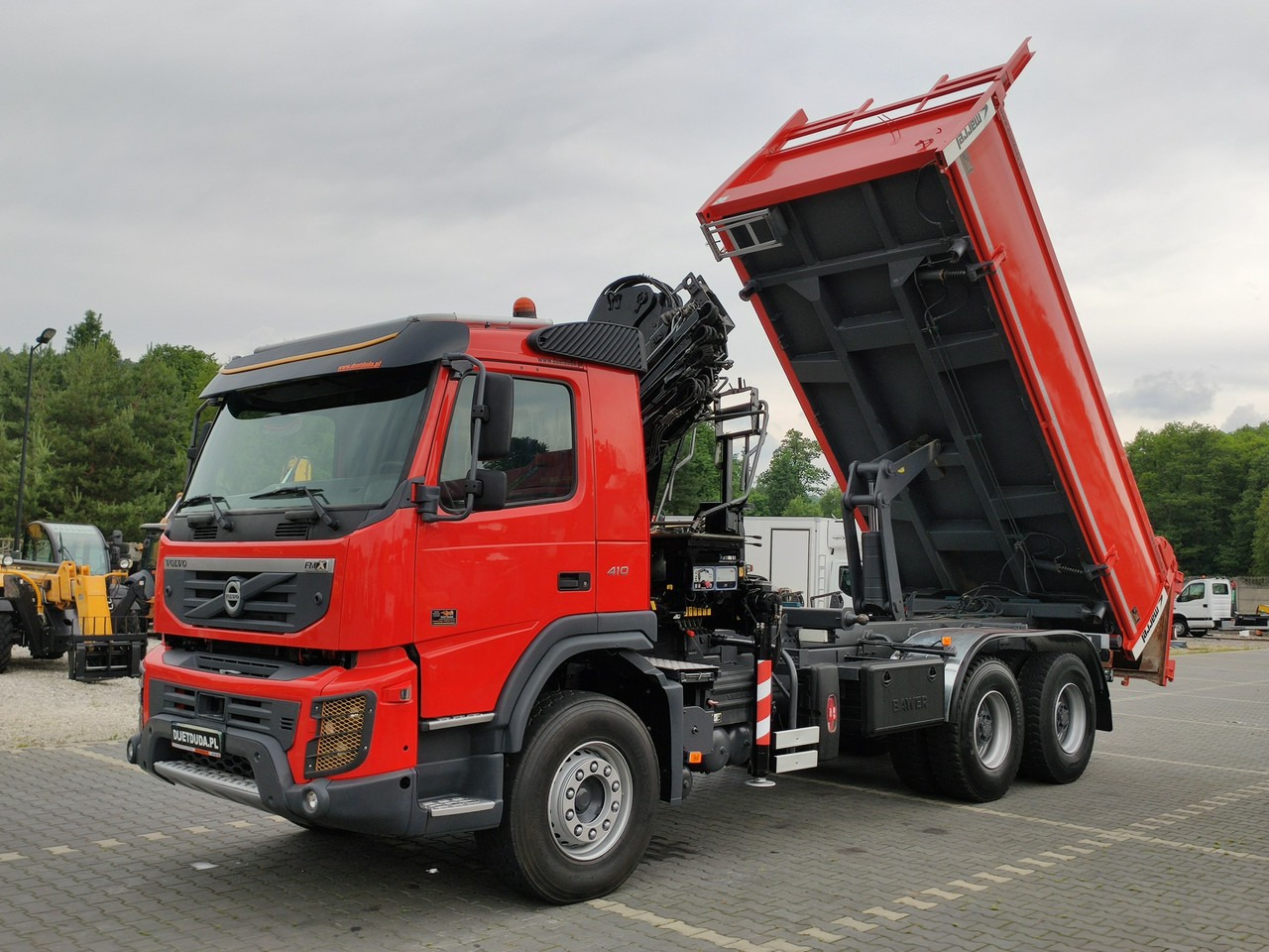 Volvo FMX 410 6x4 13L HDS Radiowy Hydroburta - Самосвал, Автоманипулятор: фото 3 Volvo FMX 410 6x4 13L HDS Radiowy Hydroburta - Самосвал, Автоманипулятор: фото 3
