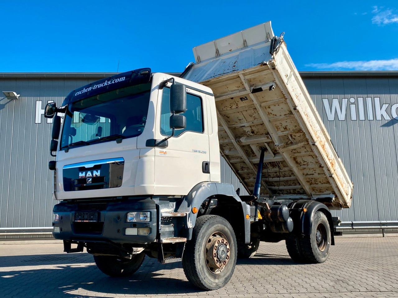 MAN TGM 18.290 4x4 | MEILLER*AHK*Oel*Blatt*1.Hand - Самосвал: фото 2 MAN TGM 18.290 4x4 | MEILLER*AHK*Oel*Blatt*1.Hand - Самосвал: фото 2
