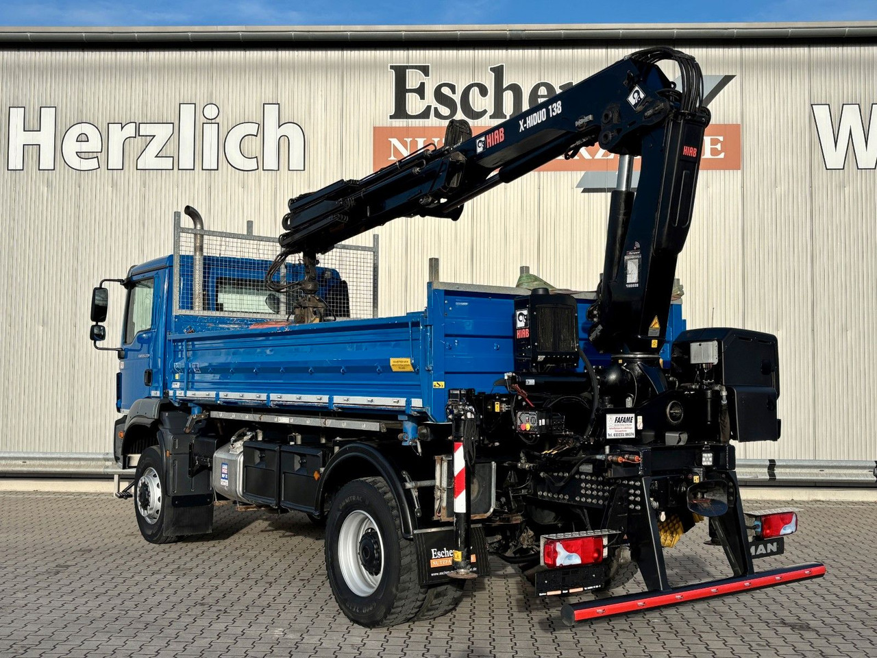 MAN TGM 18.320 4x4 BB | TÜV NEU*HIAB XHIDUO 138*FUNK - Самосвал, Автоманипулятор: фото 3 MAN TGM 18.320 4x4 BB | TÜV NEU*HIAB XHIDUO 138*FUNK - Самосвал, Автоманипулятор: фото 3