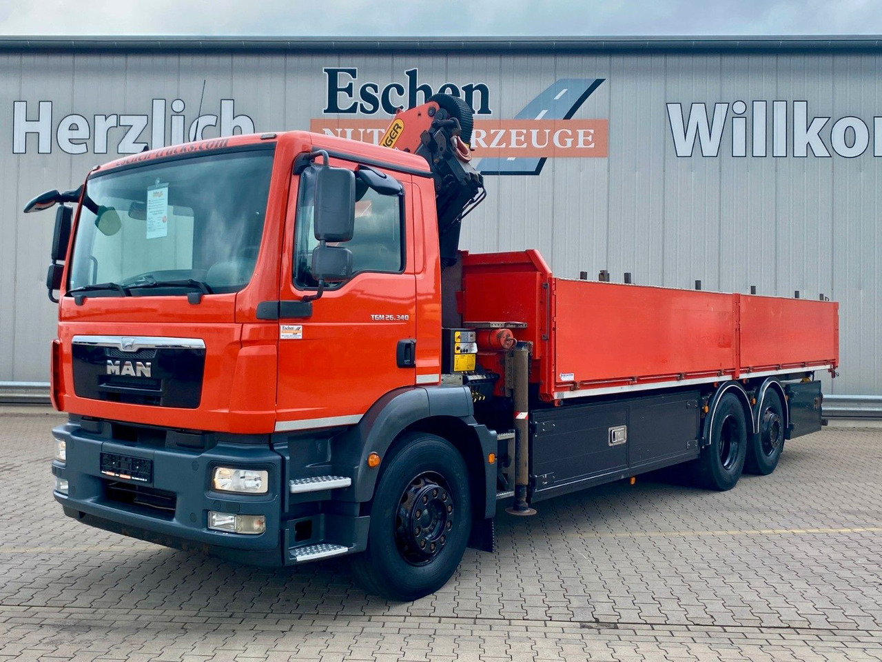 MAN TGM 26.340 6x2-4 LL | PK14002*Funk*Klima*1.Hand - Грузовик бортовой/ Платформа, Автоманипулятор: фото 2 MAN TGM 26.340 6x2-4 LL | PK14002*Funk*Klima*1.Hand - Грузовик бортовой/ Платформа, Автоманипулятор: фото 2